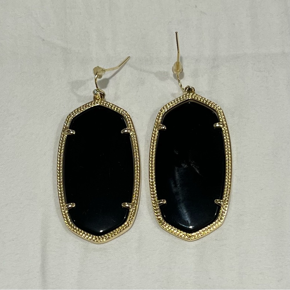 Kendra Scott Black Danielle Earrings